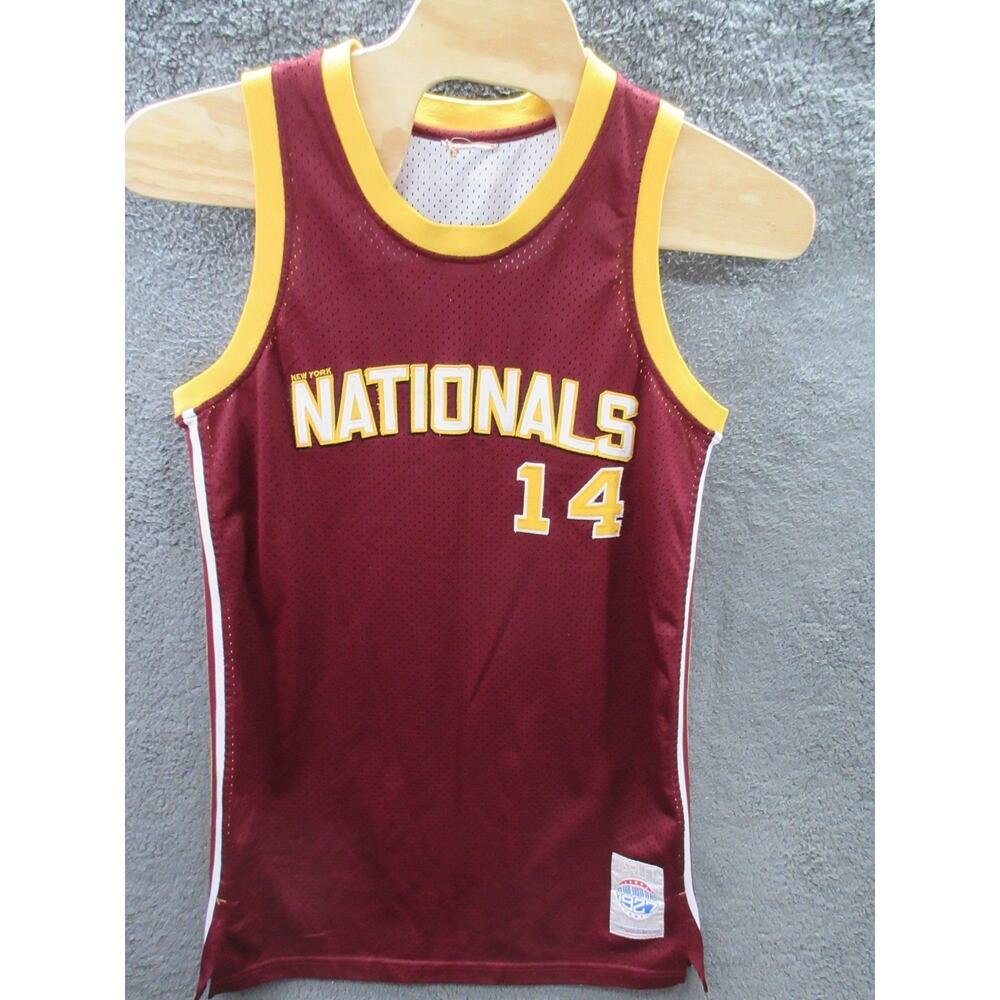 Vintage NEW YORK NATIONALS Platinum Fubu Harlem Globetrotters Jersey XL (?)